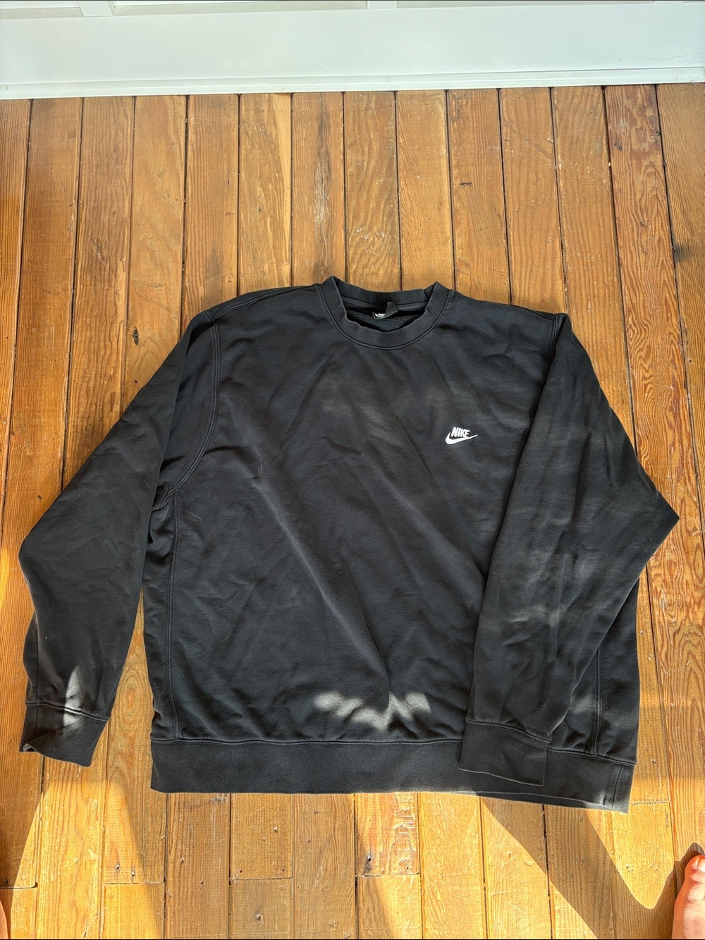 Nike Black Crewneck Sweatshirt